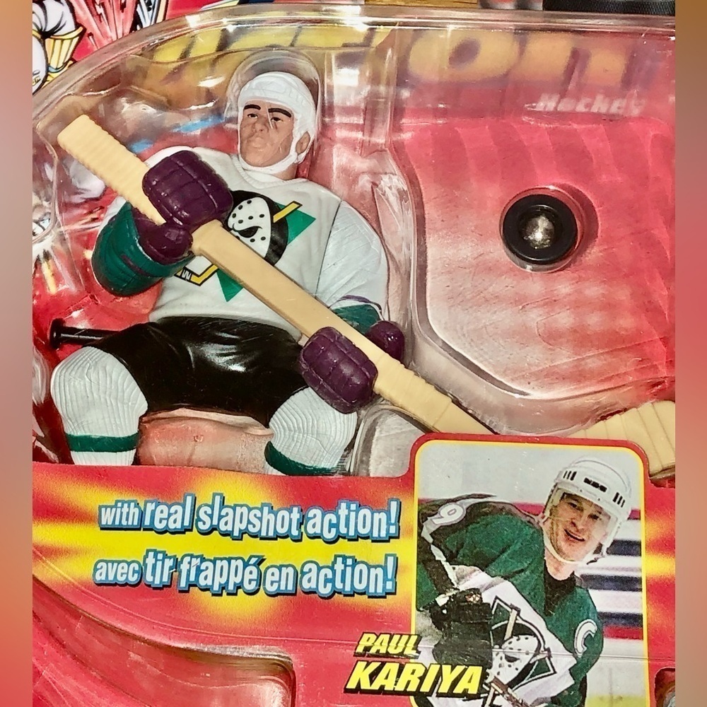 Nhl 1998 Starting Lineup Pro Action Paul Kariya Figure​​​​​​​​ - Picture 2 of 2